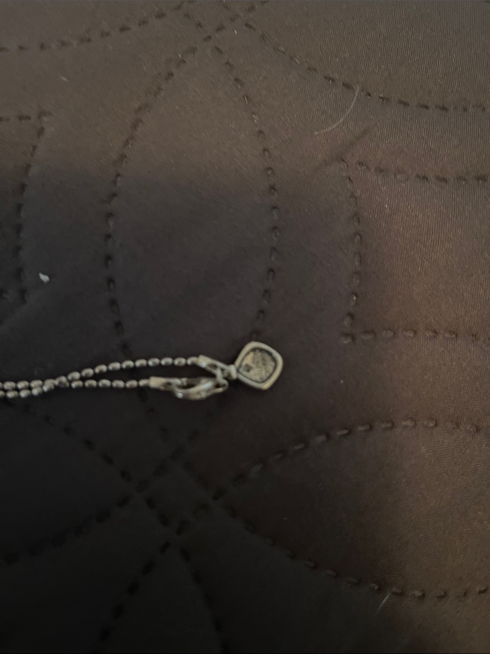 Silpada Silver-Tone Petite Charm Necklace